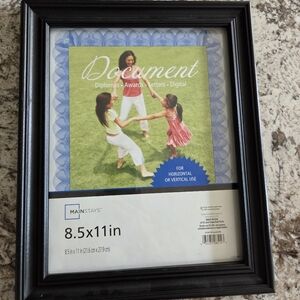 Mainstays Classic Black Picture 8 1/2 x 11 Frame